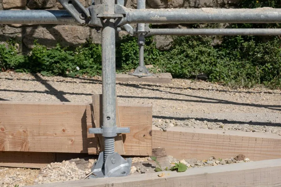 Steel Push Pier Installation Flower Mound TX